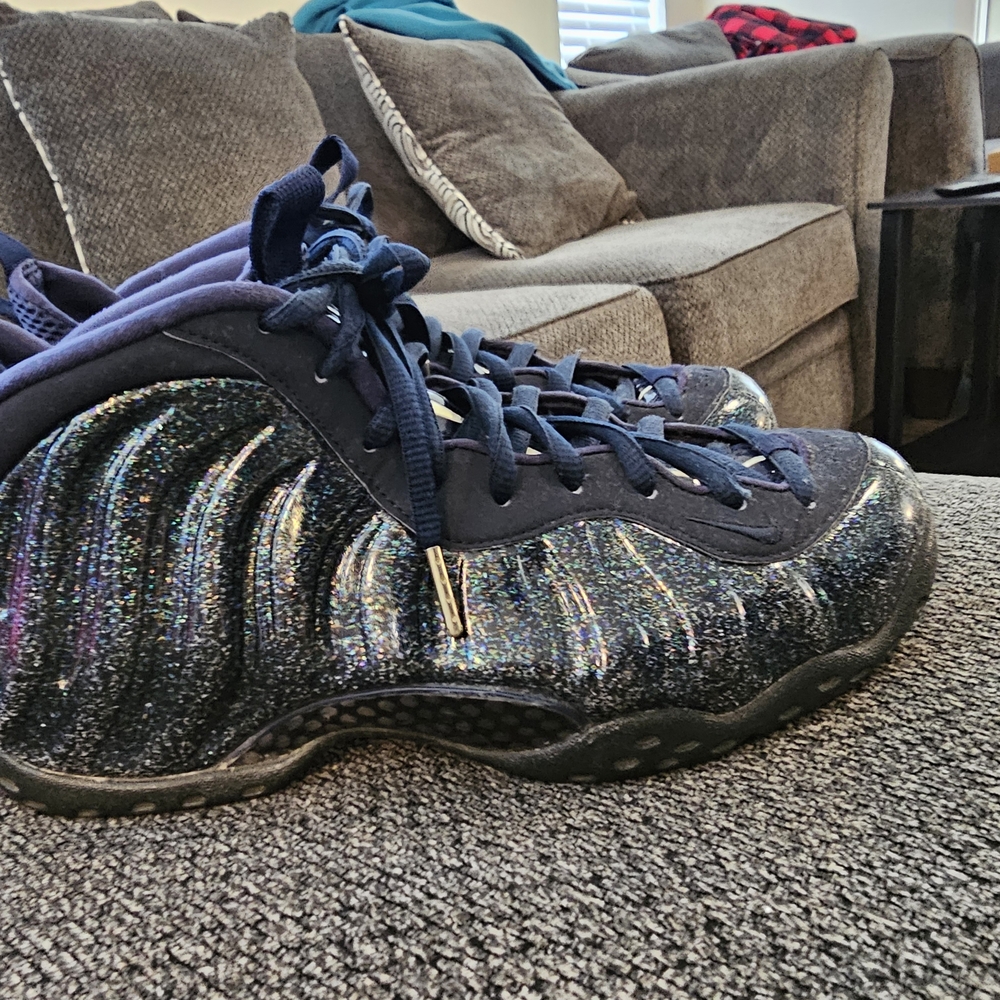 Nike Foamposites Blue 7.5 Men
